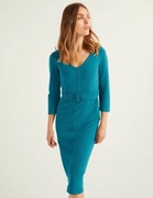 Boden Sukienka ottoman dress-z paskiem 44 46 18L