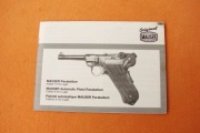 P08 LUGER MAUSER - INSTRUKCJA MANUAL