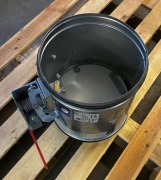 Klapa przeciwpożarowa PPK 2K-120-250-O-TZ-282-1 z mechanizmem topnikowym