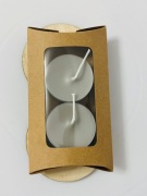 Podgrzewacz sojowy, wkład do kominka, zapach Zmysłowe Piżmo, 2 szt.