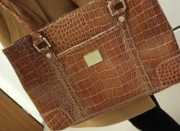 Brązowa torebka format A5