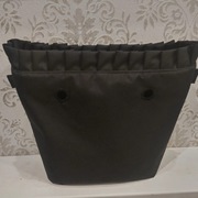 Organizer handmade pasujący do obag knit z falbanką 