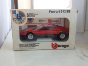 Ferrari 512 BB Bburago skala 1:24  lata 70-te fabrycznie nowy ! ! ! RARYTAS