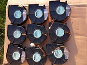 Nidec GAMMA29 24V DC 0.25A wentylatorki 9 szt.