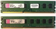 2 x RAM Kingston KVR1333D3N9/2G 2GB DDR3 PC3-10600