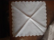 Serwetka kwadratowa w liście