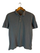 Koszulka polo Calvin klein niebieska z logiem XL