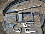 Dekory AUDI A6 A7 C7 4G Szczotkowane Aluminium RHD