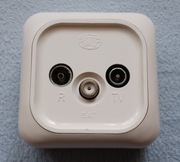 Gniazdo Satel GAR-BG-DK-SAT natynkowe końcowe, nowe