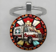 Brelok breloczek Ambulans Karetka pogotowia Prezent 