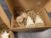 Święta przecudowne boksy świeczki sojowe