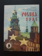 Zestaw prototypowych polskich monet euro 2004 