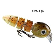 Mini wobler dł 5cm .waga 4 gr.
