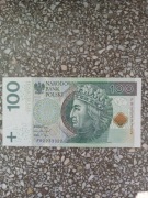 Banknot 100 zł radar 2018 rok 