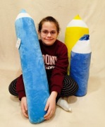 Poduszka wałek kredka 85cm 26 kolory