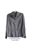 Eterna premium Koszula w kolorze biało-czarnym Damska rozmiar S/M