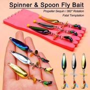 Przynęty twarde błystki. 3 szt. 