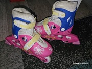 Rolki dziecięce Myszka Minnie regulowane roz. 27-30