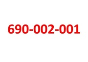 ***Złoty***Numer*** 690 002 001