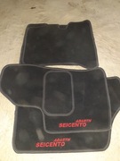 Komplet dywaników welurowych -seicento Abarth