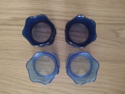Krążki na serwetki 4szt. Tupperware obrączki