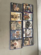 GRY PALYSTATION 2 PS 2 10 SZTUK 