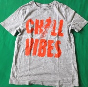 Koszulka T-shirt r. 134/140 C&A szary