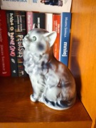 Porcelanowa figurka kota Ćmielów