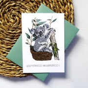 Kartka Urodzinowa z KOALĄ