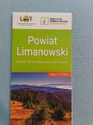 Powiat Limanowski mapa 