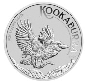 Kookaburra 1 uncja Srebra 2024 