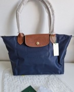 GRANATOWA torebka LONGCHAMP roz M