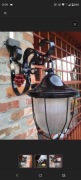 Lampa ogrodowa loft. 