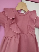 Sukienka dziewczęca Baya z falbankami, rozmiar 92- jak nowa