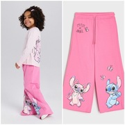 Spodnie dresowe szerokie wide leg Lilo& Stitch Angel 134cm
