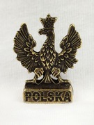 Figurka kolekcjonerska metalowa orzeł orzełek Polska Vintage