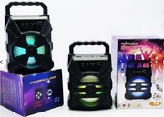 Głośnik Bluetooth LM-S399 NOWY | Radio FM | LED RGB | 