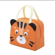 TORBA TERMICZNA IZOLACYJNA LUNCH BOX NA JEDZENIE tygrysek dla dzieci