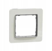 Sedna Elements Ramka pojedyncza szkło białe