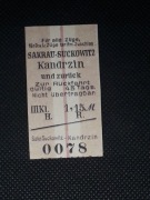 Magnes Bilet Sakrau-Suckowitz (Sukowice) - Kandrzin