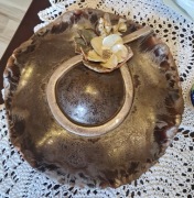 Talerz kapelusz ceramiczny 