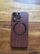 Magsafe Etui drewno podobne IPhone 13 pro