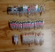 Tusze Canon IP4200, IP4500, MP500, MP510 75 szt. CLI-5BK, CLI-8BK/C/M/Y