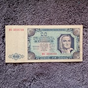 Banknot 20 zł  z 1948r