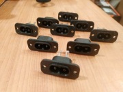 UNITRA Diora Eltra ZRK gniazdo zasilania 220 230 ósemka NOS