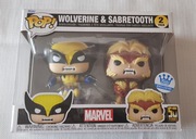 Funko pop! Wolverine & Sabretooth 2pack FE