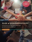 Książka Podręcznik Krok w przedsiębiorzość