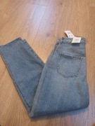spodnie dżinsy Zara mom fit 40