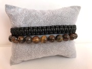 Zestaw 2 sztuk bransolet męskich