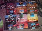 PAŃSTWA ŚWIATA Leksykon w 6 tomach, zdjęcia mapy informacje